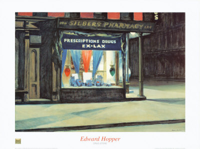 Drug Store Edward Hopper